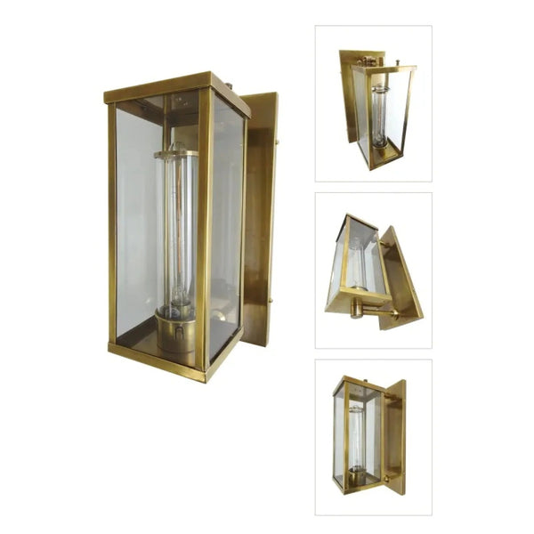 Buitenlamp Bristol wandlamp Messing