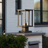 Buitenlamp staand New York sokkel