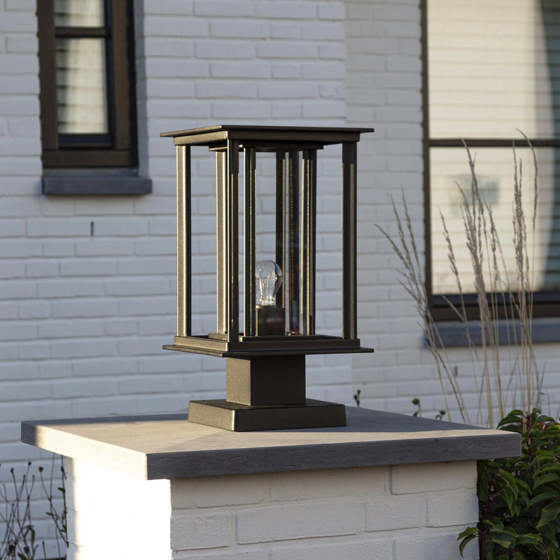 Buitenlamp staand New York sokkel