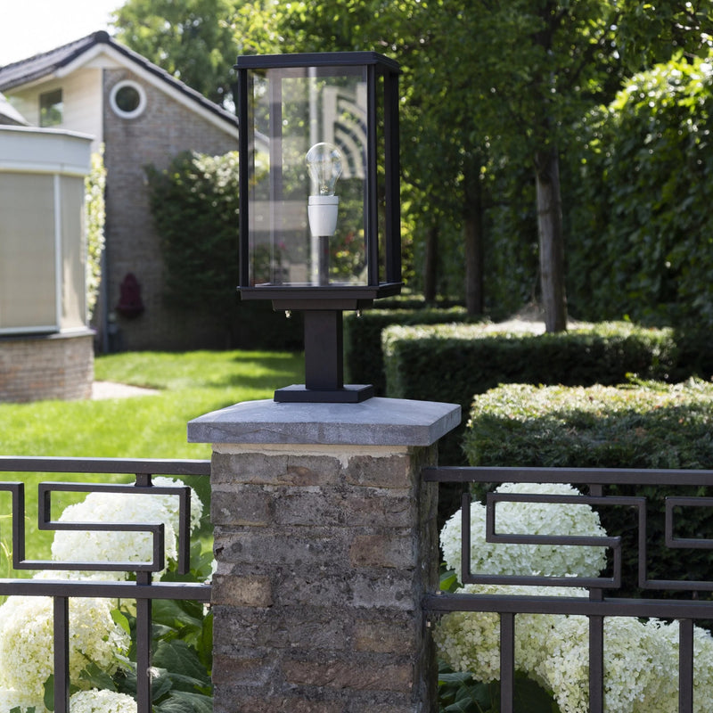 Capital 2 Sokkellamp – Stijlvolle Tuinverlichting voor Zuilen en Pilaren