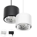 Chloé-ES Track Pendel ES111 GU10 Aluminium Wit of Zwart