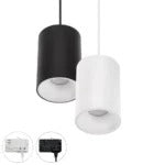 Chloé Elemento Track GU10 Pendel Aluminium Wit/Goud of Zwart/Goud