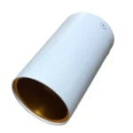 Chloé LED Opbouwspot GU10 Wit/Zwart met Goudkleurige Binnenzijde