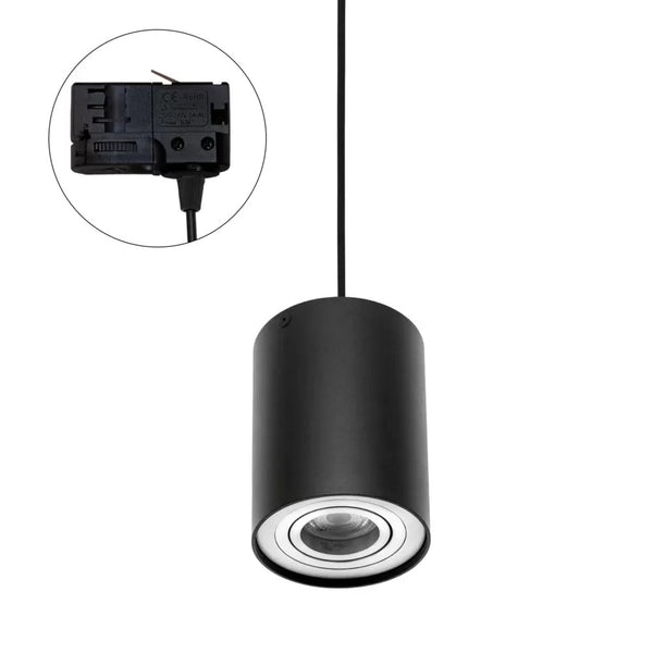 Chloé Track GU10 Pendelarmatuur Aluminium 3-Fase Rail