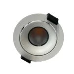 Deni Dimbare Verstelbare Led Inbouwspot 10W Wit/Zwart/Grijs