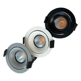 Deni Dimbare Verstelbare Led Inbouwspot 10W Wit/Zwart/Grijs