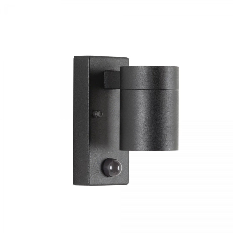 Downlighter matzwart bewegingssensor