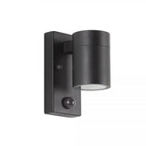 Downlighter matzwart bewegingssensor