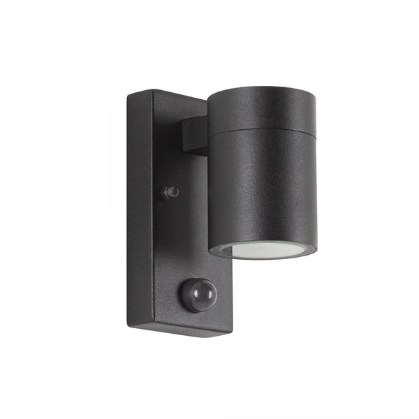 Downlighter matzwart bewegingssensor