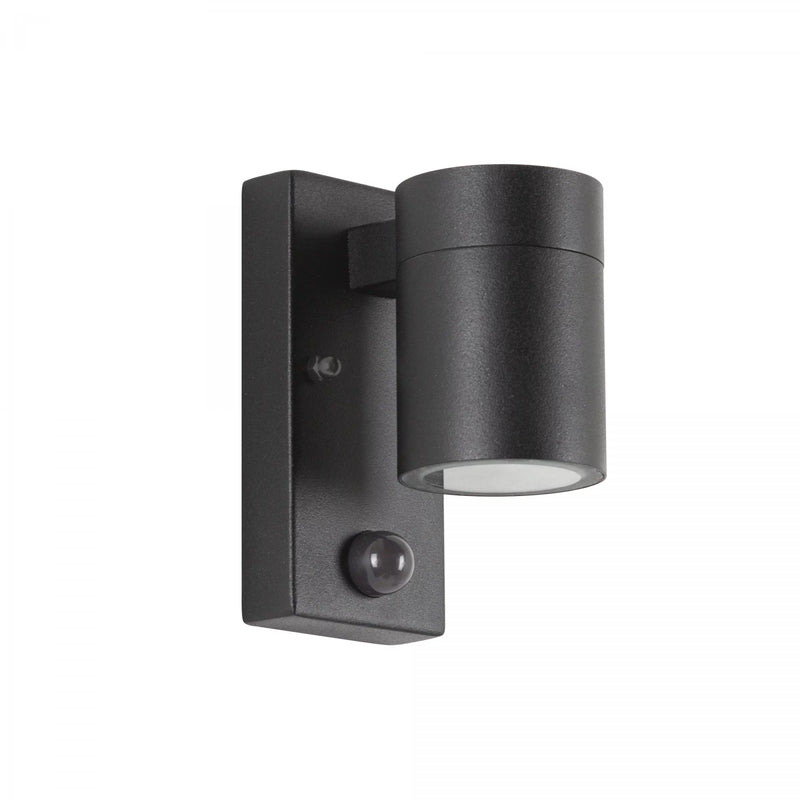 Downlighter matzwart bewegingssensor