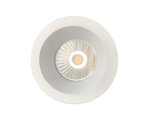 Ede Dim Inbouwspot Vast 9W 2700K Warm Wit Aluminium
