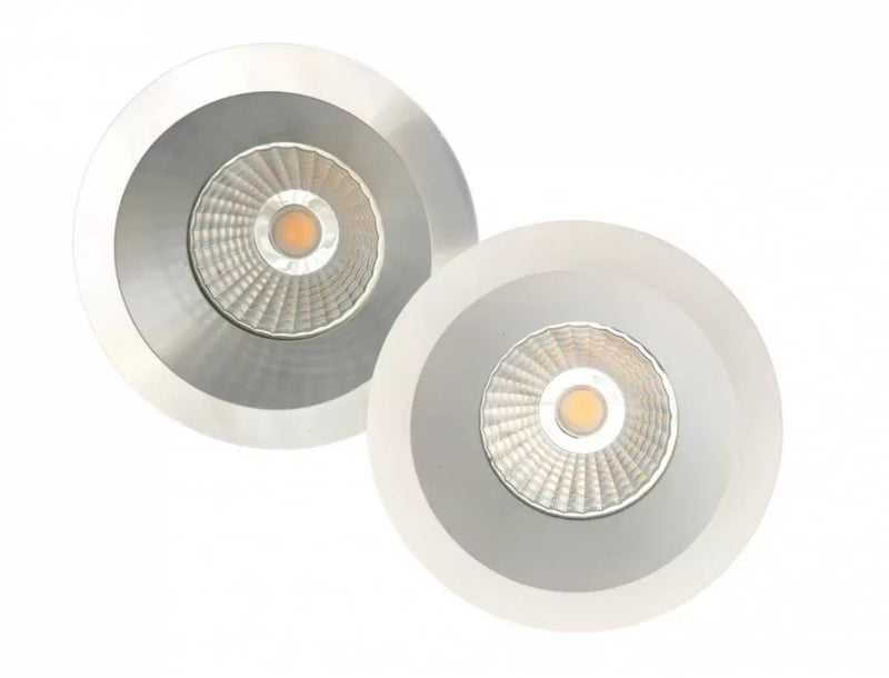 Ede Dim Inbouwspot Vast 9W 2700K Warm Wit Aluminium