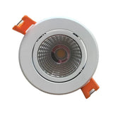 Ede Dim Inbouwspot Verstelbaar 9W 2700K Warm Wit Aluminium