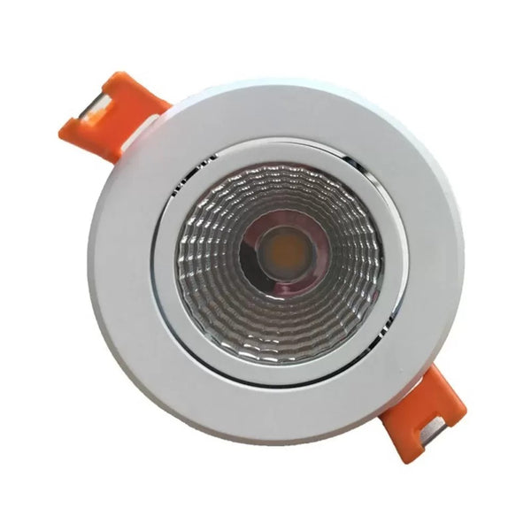 Ede Dim Inbouwspot Verstelbaar 9W 2700K Warm Wit Aluminium