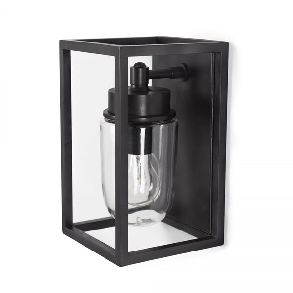 Fitzroy wandlamp Antiek zwart