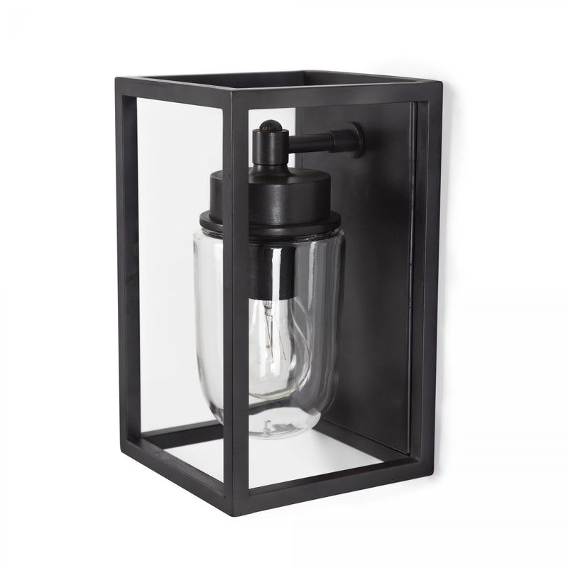 Fitzroy wandlamp Antiek zwart