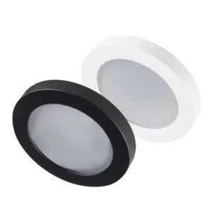 Flini IP44 Ronde Inbouwspot GU10 Spatwaterdicht Wit of Zwart