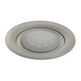 Gavi LED Meubelspot Geschuurd Staal 12V 3000K 0.8W