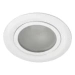 Gavi Ronde Meubelspot Staal Ø73mm Mat Glas 12V Dimbaar
