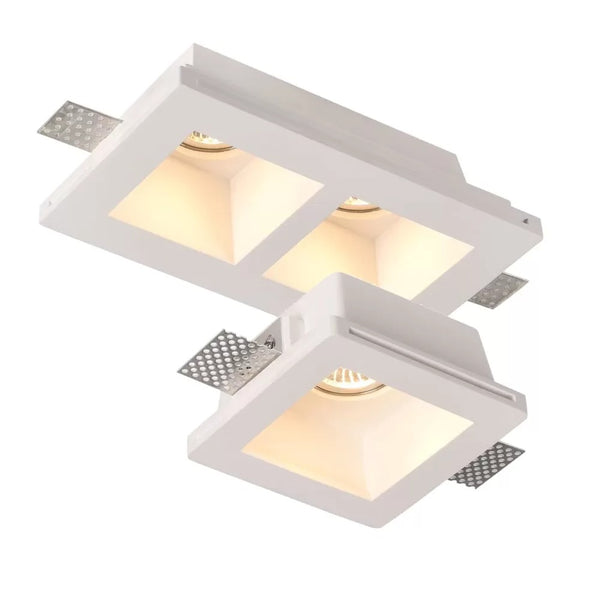 Gypso Square Trimless Inbouwspot Wit 35W Max IP20