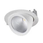 Hima LED Downlight 2510lm 4000K CRI90 Wit/Zwart – Kantelbaar