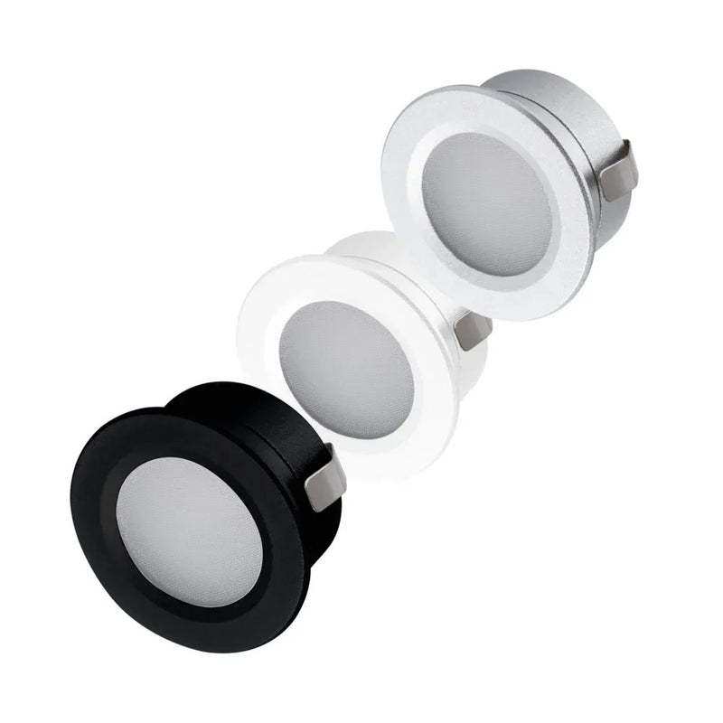 Imber LED 12V IP65 Inbouwspot – Aluminium, Wit of Zwart, 3000-6500K