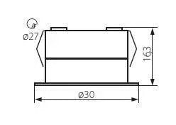 Imber LED 12V Inbouwspot | IP65 | 4000K/6500K | Compact Grijs