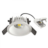 IVAR 6W Wit DTW Inbouwspot – Ronde Dimbare LED Plafondspot IP65, Modern Aluminium/Kunststof