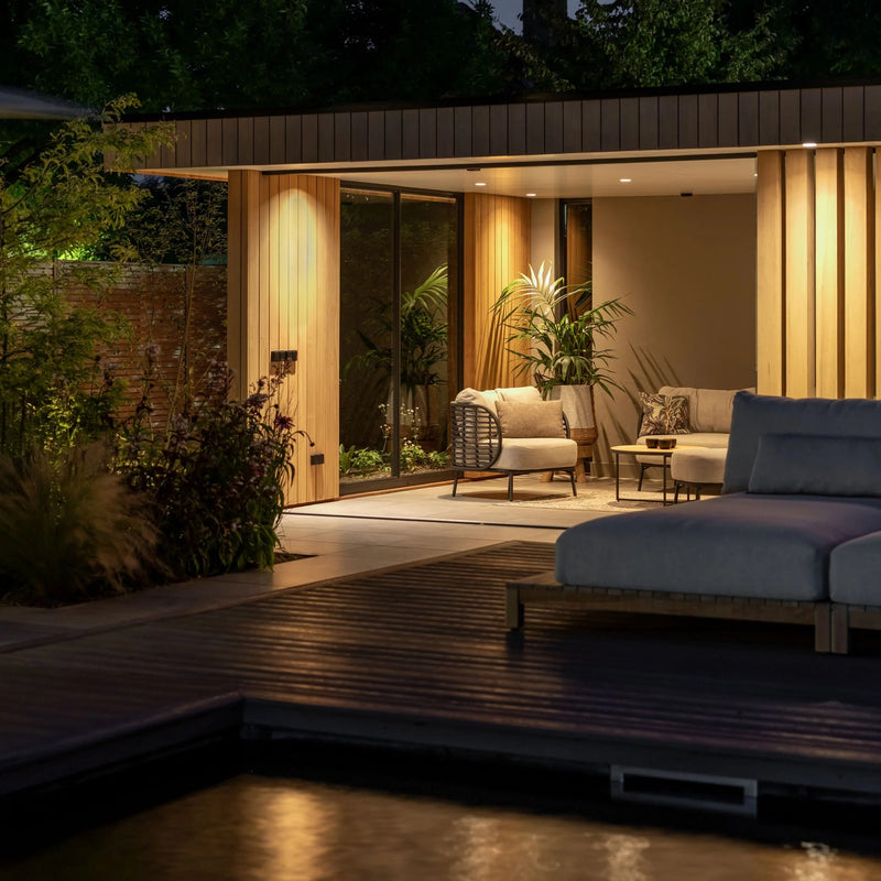 IVAR 6W Zwart DTW Inbouwspot – Ronde Dimbare LED Plafondspot IP65, Modern Aluminium/Kunststof