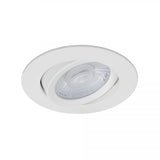 LIV 6W Wit DTW Inbouwspot – Ronde Dimbare LED Plafondspot IP65, Modern Aluminium/Kunststof