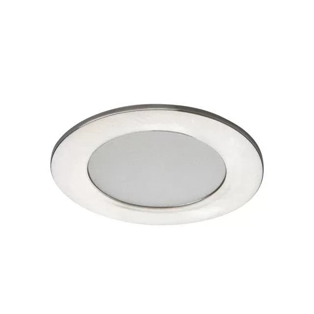 Ivian LED Inbouwspot IP44 Wit/Staalkleur 3000K of 4000K
