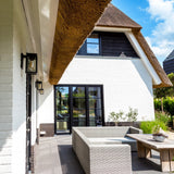 Jersey Muurlamp Zwart Medium