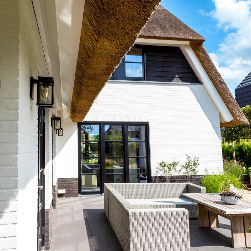 Jersey Muurlamp Zwart Medium