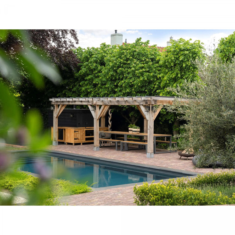 Jersey Muurlamp Zwart Medium