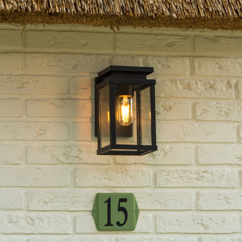 Jersey Muurlamp Zwart Medium