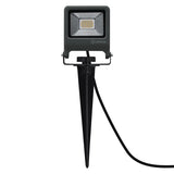 LED Breedstraler - Endura Spike - Zwart - 20W 1700lm - 3000K Warm Wit