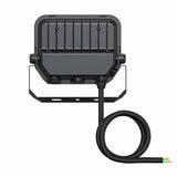 LED Breedstraler Aluminium Zwart 17W 2400lm 100D - 840 Koel Wit | IP66 - Symmetrisch