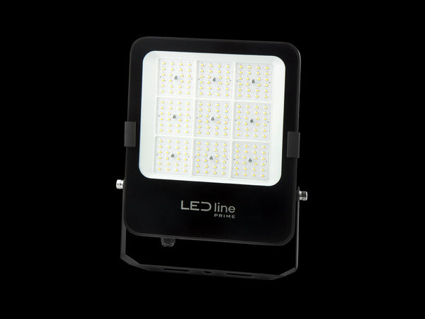 LED Breedstraler IP66 - Zwart PRIME - Schijnwerper 120 Graden - 100W 14000Lm - 4000K 840 Helder wit