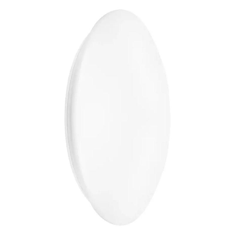 LED Bulkhead Surface CIRCULAR 500 PS Staal Wit 42W 3500lm - 830 Warm Wit | IP44