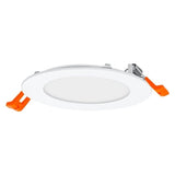LED Downlight Slim Recess Wit 8W 550lm 110D - 865 Daglicht | 120mm - Zaagmaat 105mm