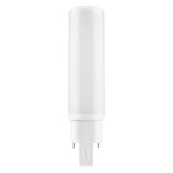 LED PL-C Dulux - HF & AC MAINS V - 6W 600Lm - 3000K 830 Warm Wit | 4Pins G24q-1 - Vervangt 13W