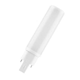 LED PL-C Dulux - HF & AC MAINS V - 6W 600Lm - 3000K 830 Warm Wit | 4Pins G24q-1 - Vervangt 13W