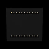 LED Paneel 60X60CM UGR16 Louvre - Aluminum Mat Zwart - 27.5W 4000Lm - 4000K 840 Koel Wit | IP20