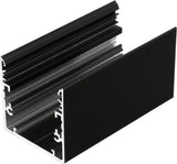 LED Profiel - 2000mm - Zwart - 53mm - Zwart