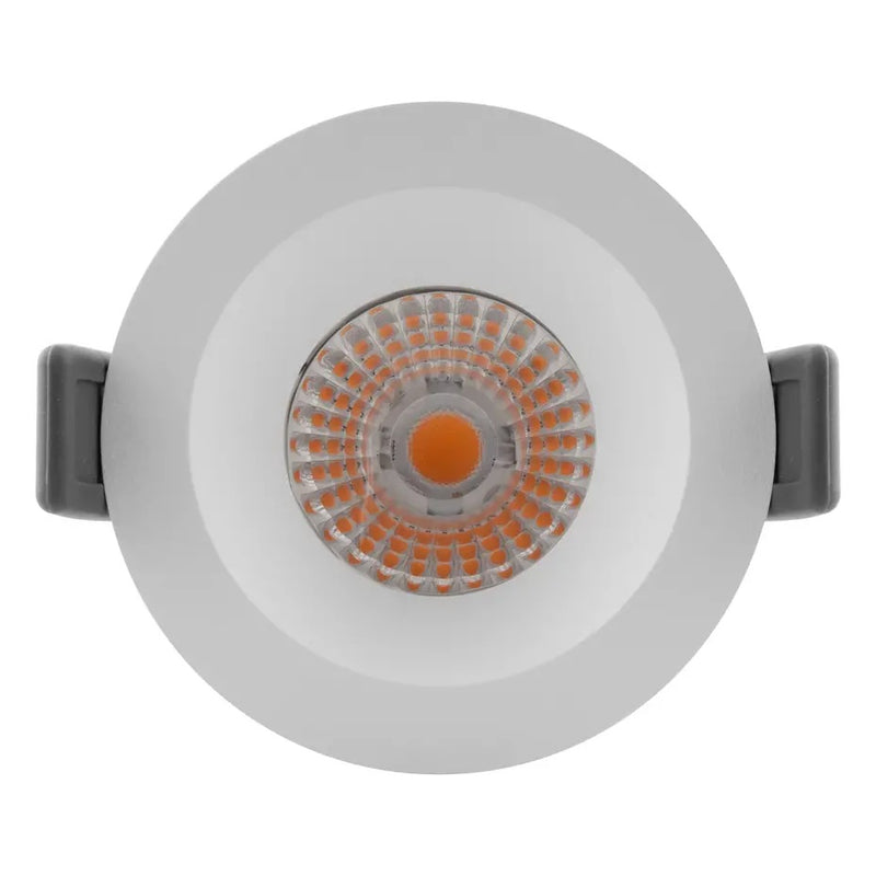 LED Spot Fire Rated Aluminium Wit 8W 720lm 36D - 940 Koel Wit | Zaagmaat 68mm - IP65 - Beste Kleurweergave - Dimbaar