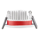 LED Spot Fire Rated Aluminium Wit 8W 720lm 36D - 940 Koel Wit | Zaagmaat 68mm - IP65 - Beste Kleurweergave - Dimbaar