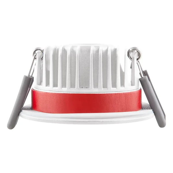 LED Spot Fire Rated Aluminium Wit 8W 720lm 36D - 940 Koel Wit | Zaagmaat 68mm - IP65 - Beste Kleurweergave - Dimbaar