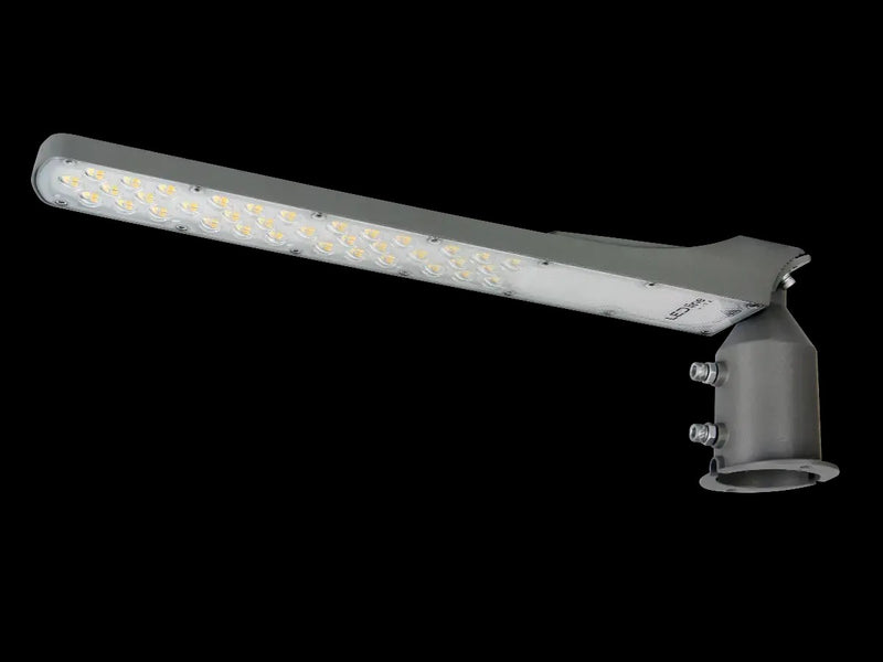LED Straatlamp IP66 - 100W 100lm p/w - 4000K 840 Koel Wit - Grijs