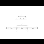 LED Strip 24V COB - 30 Meter - 11W/M - 6000K 965 Koud wit | 480 LEDS/ M - 10MM - IP20