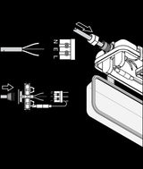 LED TL Armatuur 120cm IP65 IK08 – Waterdichte G13 T8 Montagebalk – 1-Lichts | Max 20W | Alleen voor LED